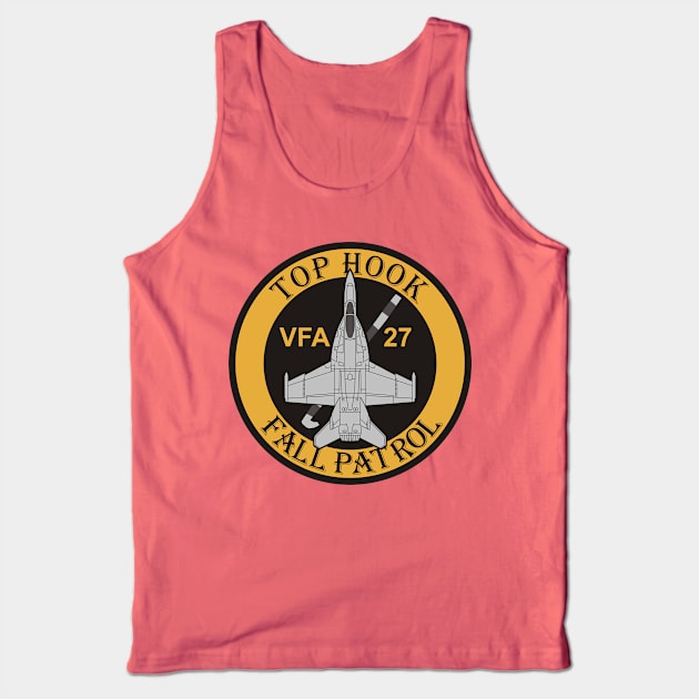 VFA-27 Royal Maces - F/A-18 Tank Top by MBK